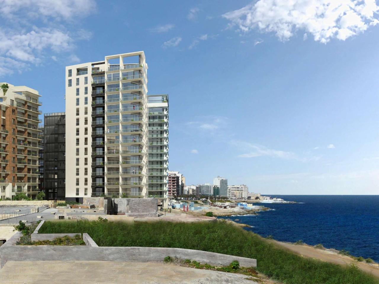Seaview Apartment In Fort Cambridge, Слима Экстерьер фото